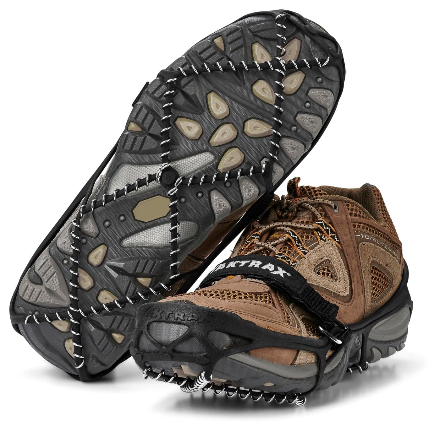 Yaktrax Pro Traction Cleats for Walking, Jogging, or Hiking on Snow and Ice (1 Pair), X-Large