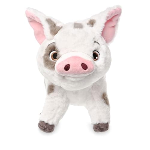 Disney Store Moana's Pua Pig Plush Toy - Authentic 9-Inch Soft & Cuddly Design - Ideal Collectible & Adorable Gift for Fans & Kids - Premium Quality Companion Inspired by The Moana Movie