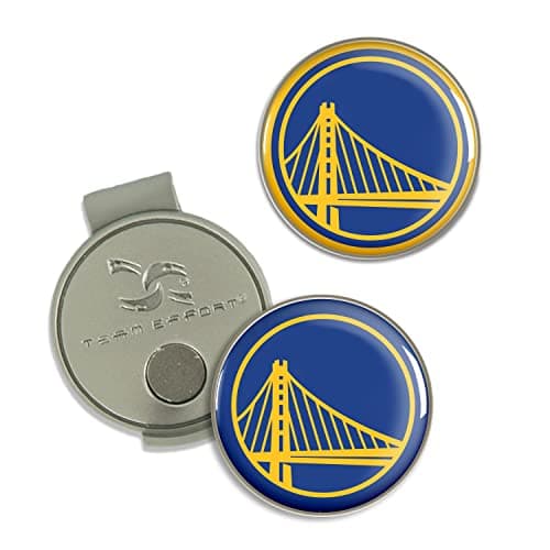 Team Effort NBA Golden State Warriors Hat Clip & 2 Ball Markers