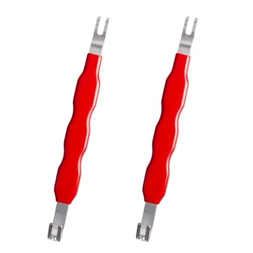 2 Pcs Automotive Electrical Terminal Connector Separator Removal Tool Plug Connector Disconnect Tool Universal Electrical Tools for Cars