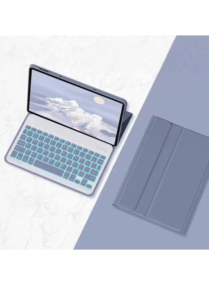 Keyboard case for Xiaomi 7S Pro 12.5-inch 2025, detachable wireless bluetooth keyboard, leather case