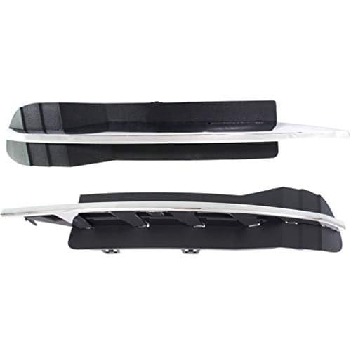For Chevy Malibu Fog Light Cover 2008 09 10 11 2012 Outer Driver and Passenger Side PairSet LSLT Primed GM1038114 GM1039114 25905343 25905344