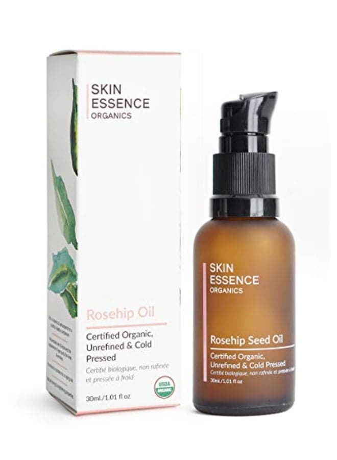 Skin Essence Organics Rosehip Seed Oil Authentic ColdPressed Certified Organic 30ml