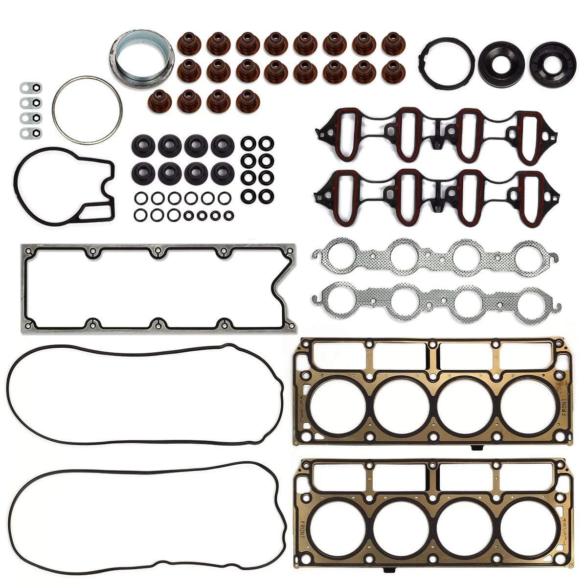 Vincos MLS Cylinder Head Gasket Set Compatible with Silverado Tahoe Express Suburban Sierra 1500 Yukon 48L 53L V8 OHV HS9292PT ES72220
