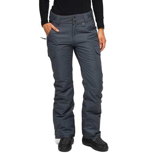Arctix Women's Snow Sports Insulated Cargo Pants, Steel, Medium