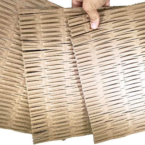 Bonka Bird Toys 2048 Pk3 Cardboard Shred Mat Foot Talon Bird Toy Parrot Parts Card Craft Large cage African Grey Macaw Cockatoo chew Forage feet Balance Play Hawaiian Luau Party Place
