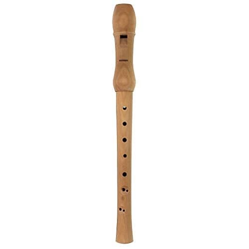 FLAUTA DULCE SOPRANO - Hohner (9560) (Madera Peral Natural) (Barroca) (2 Piezas)