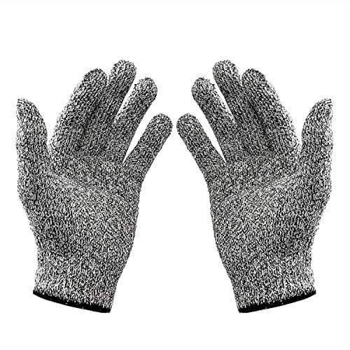 VOLO Level 5 Hand Protection Cut Resistant Gloves | Food Grade Safety for Kitchen Cutting & Industrial Work | Anti-Slip Grip Gloves for Cooking, Yard Work & Daily Tasks | Free Size | 1 Pair