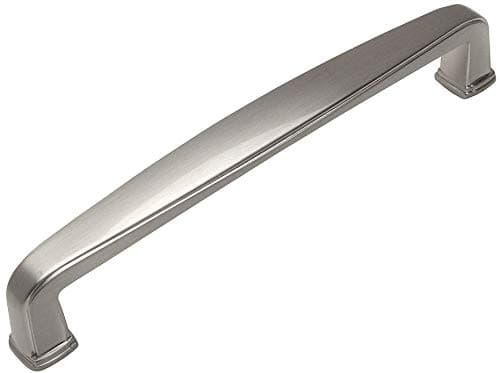 Cosmas 10 Pack 4392128SN Satin Nickel Modern Cabinet Hardware Handle Pull 5 Inch 128mm Hole Centers