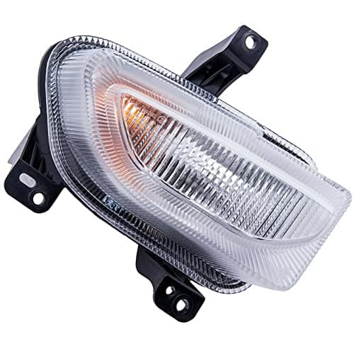 68256432AA 68256431AA Driver Passenger Side Front Park Turn Signal Light for Jeep Renegade 2015-2018 2017 2016 Parking Marker Lamp Corner Light Assembly CH2530105 CH2531105