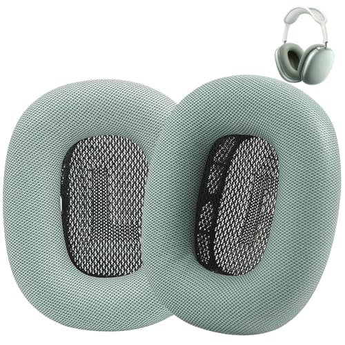 Earrock Ear Cushions Replacement for AirPods Max Headphones,Protein Leather Covered Earpads with Memory Foam and Magnet (Green)
