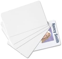 Baumgartens PVC ID CardCR80 212 x 337 Recycled 100 Pack Gray