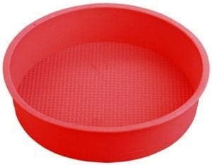 Inditradition Reusable Silicone Cake Baking Mould | BPA-Free, Food Grade, 21 Cm (Round Shape)