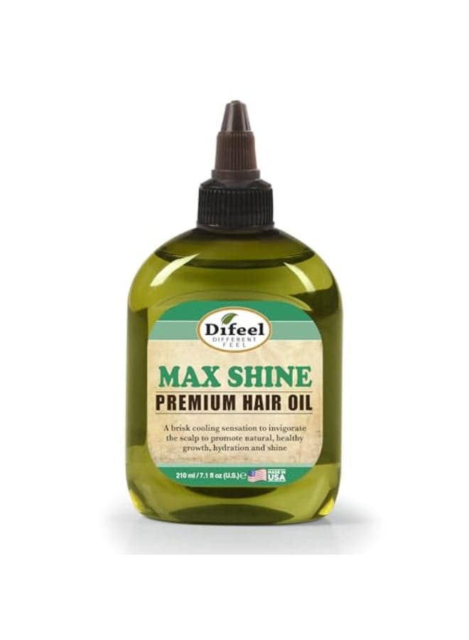 Difeel Hair Care Solutions Max Shine Hair Oil 71 ounce