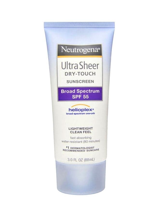 Ultra Sheer Dry-Touch Sunscreen With SPF 55 3Fluid Ounce