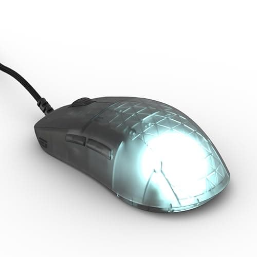 ENDGAME GEAR OP1 RGB Gaming Mouse - Precision Sensor, Kailh GX Switches, White Frost, RGB Lighting, Dark Frost
