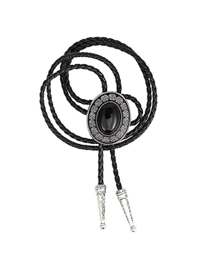 Bolo tie, Handmade Round Shape Western Cowboy Bola Tie