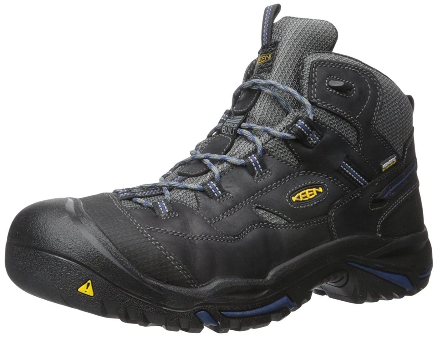 KEEN Utility Mens Braddock Mid Soft Toe Waterproof Work Shoe RavenEstate Blue 11 Medium US
