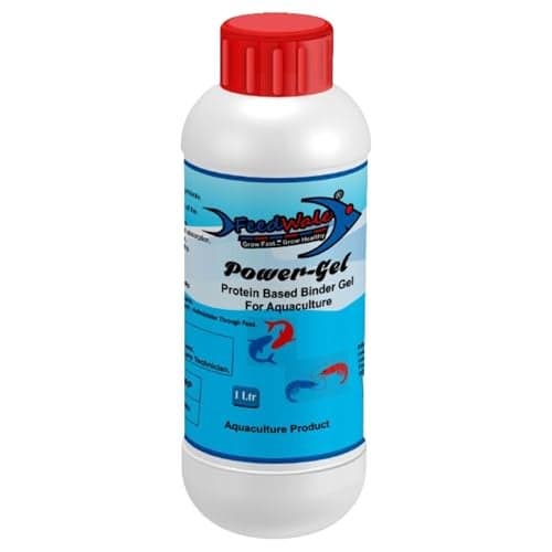 FeedWale Power Gel Protein Based Binder Gel to Mix Medicines with Fish Feed - 1 Litre