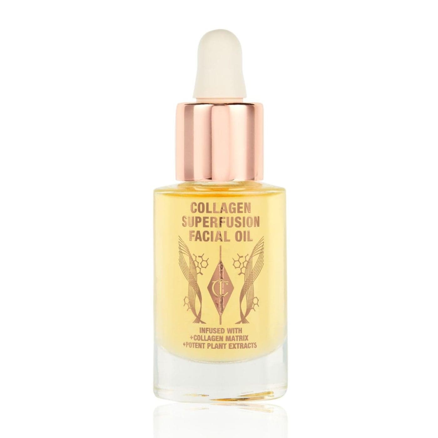 Charlotte Tilbury Collagen Superfusion Face Oil SkinNourishing Collagen Facial Oil for a Glowing Plump HealthierLooking Complexion Enriched with Essential Superfood Oils 30ml