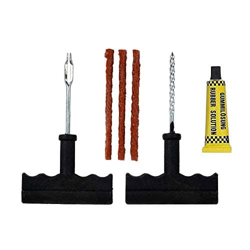 AllExtreme Universal Tubeless Tyre Puncture Repair Kit Flat Tire Puncher Patch Tools (Model 11)