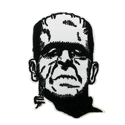 CutePatch 3 Frankenstein Monster Embroidered Iron on Patch Holloween Horror Creative Gift