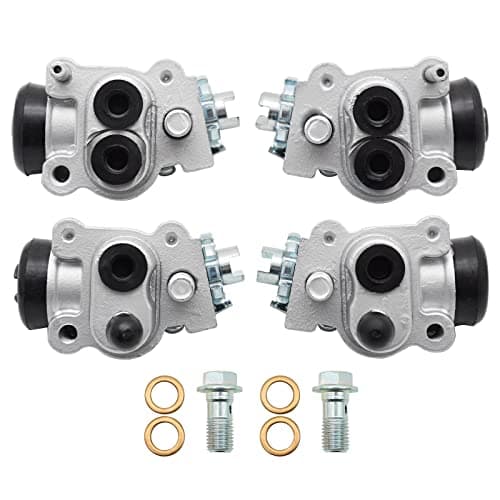 Front Brake Wheel Cylinders for Honda Rancher 350 400 TRX350 TRX400 2004-2007 (Left&Right All 4 Kit),OEM# 45310-HN2-006 45330-HN2-006 45350-HN5-N01 45370-HN5-N01