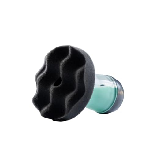 ExoForma Flow Tire Shine Applicator Reusable Car Truck Tire Dressing Applicator for NoDrip StreakFree Shine Works with All Tire Shine Gels Professional Car Detailing Tool