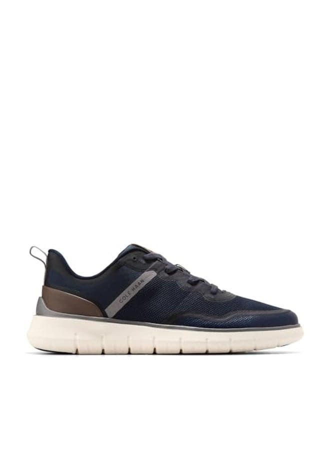 Cole Haan Men's Generation Zerogrand Txt Sneaker, Navy Blazer/Truffle/Titanium, 10.5-M US