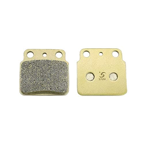 S SYUU High-Performance Reliable Motorcycle Rear Brake Pads Set Kit Compatible with Suzuki LT-Z400 LTZ400 (03-11) LT-R450 LTR450 Quadracer 2006 2007 2008 2009 2010 2011 - Easy Installation FA137R