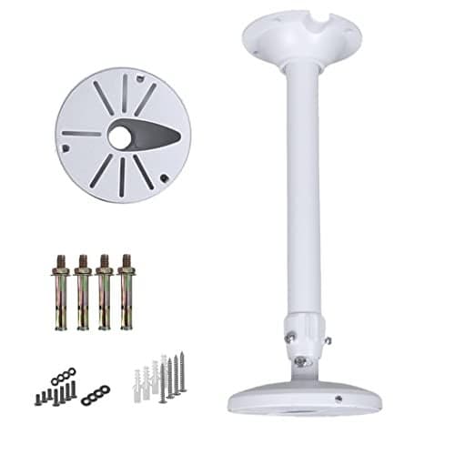 WiTi Extendable Pole Mount for Security Surveillance Cameras Ceiling Mount Bracket for Bullet CameraSolid Metal Max 60CM