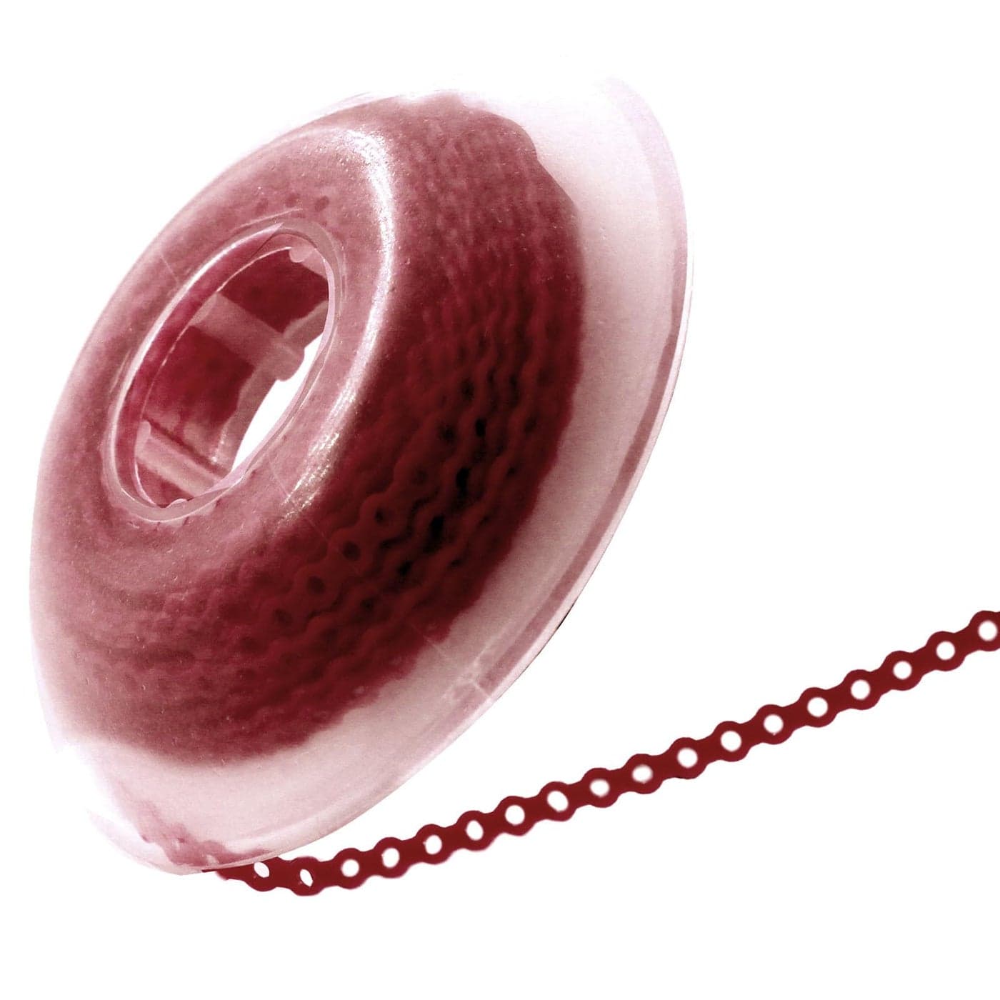 LA MIERE 1 Roll Orthodontic Rubber Chains Braces Power Chains consisted force in closed short long 15 spools short 013633mm Wine
