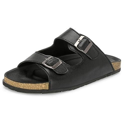 Centrino Men's 3257 Black Sandal_8 UK (3257-1)