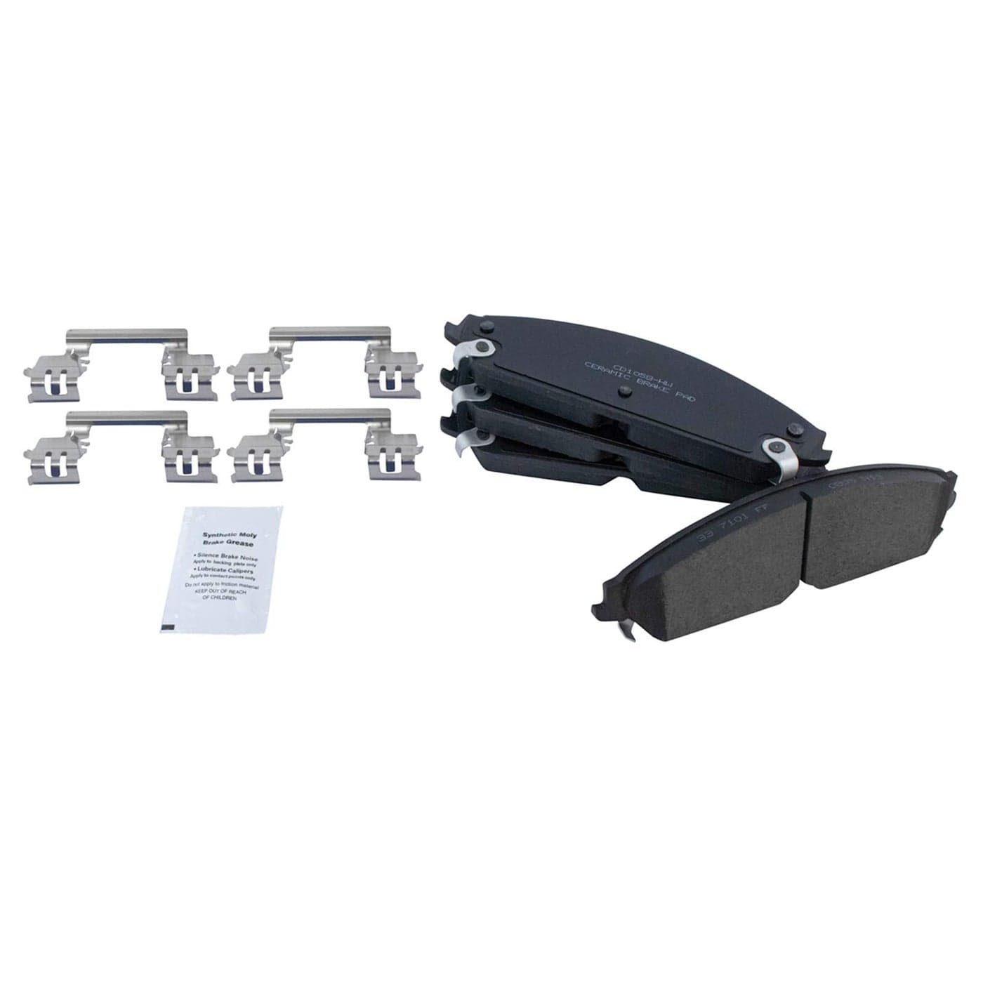 TRQ Front Brake Pads Ceramic Compatible with 20132014 Chrysler 200 20052019 300 Dodge Avenger 20082009 Caliber 20092019 Challenger 20062019 Charger 20052008 Magnum