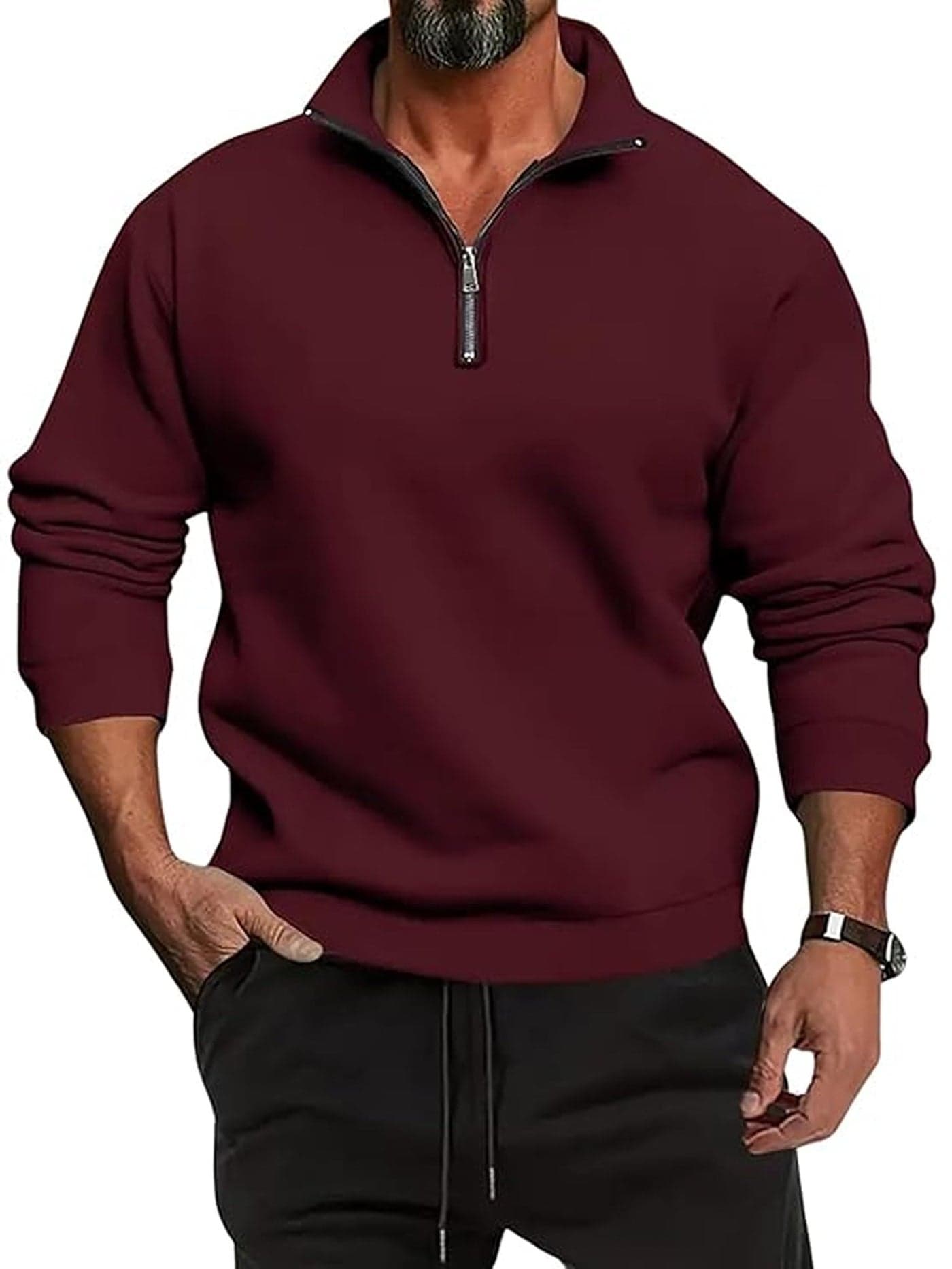 Lymio Hoodie|| Sweatshirt for Unisex || Unisex Hoodie and Sweatshirt (H-35-Marron-L) Maroon