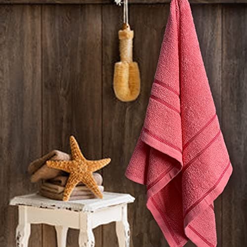 Sassoon Melrose 100% Cotton Large Bath Towel for Men in 400 GSM-Blossom (1 Piece, 75 x 150 cm) Antibacterial Cotton Towels for Bathing, Light Weight & Quick Drying | Perfect for Daily Use