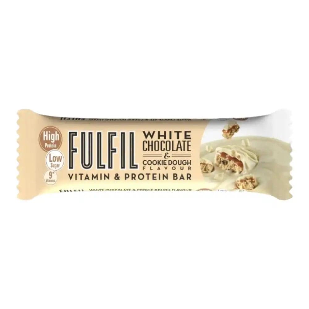 Fulfil Vitamin And Protein Bar With White Chocolate And Cookie Dough Flavor- 55gms