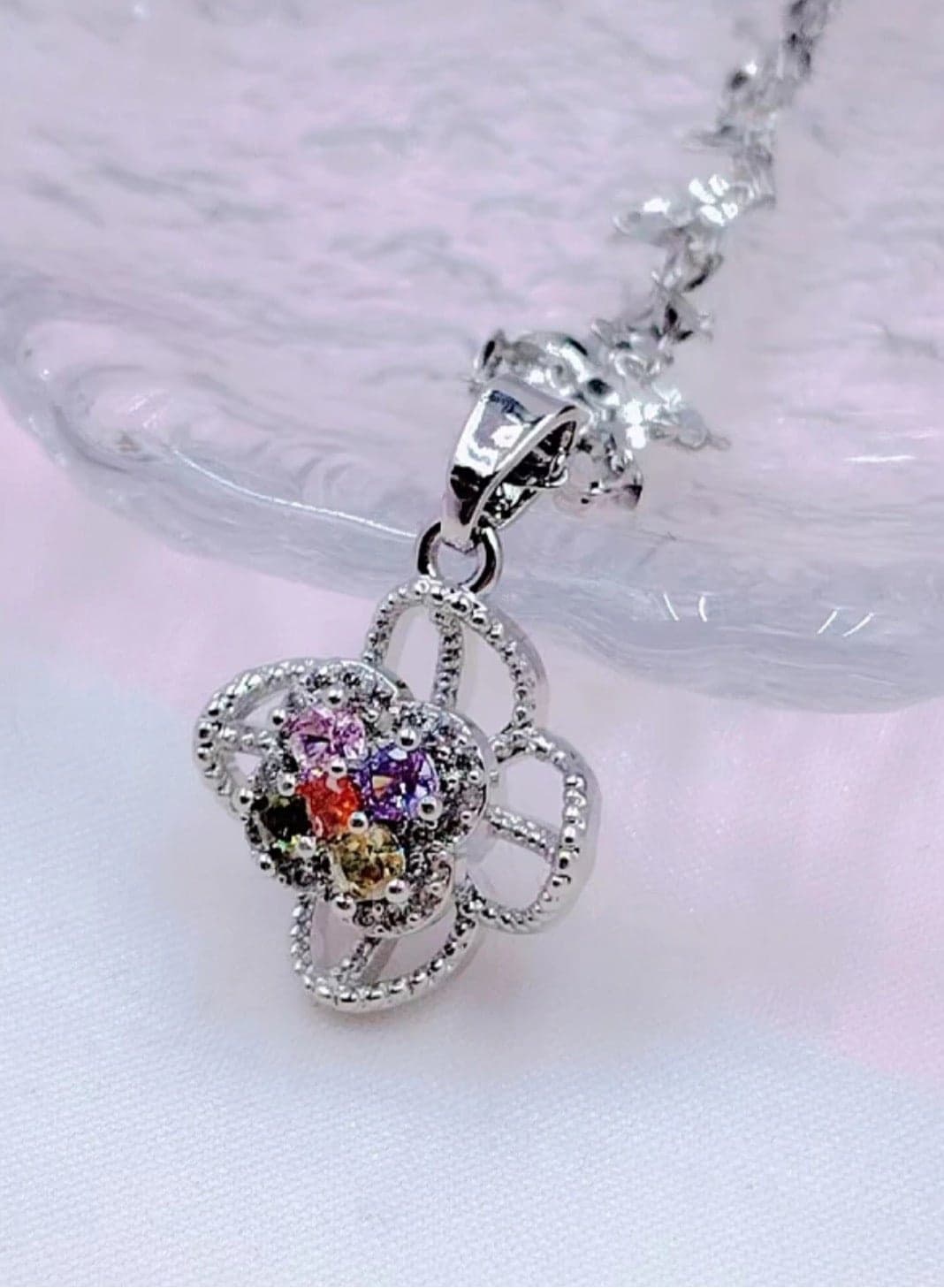 Amazing Silver Stainless Steel Necklace For Women