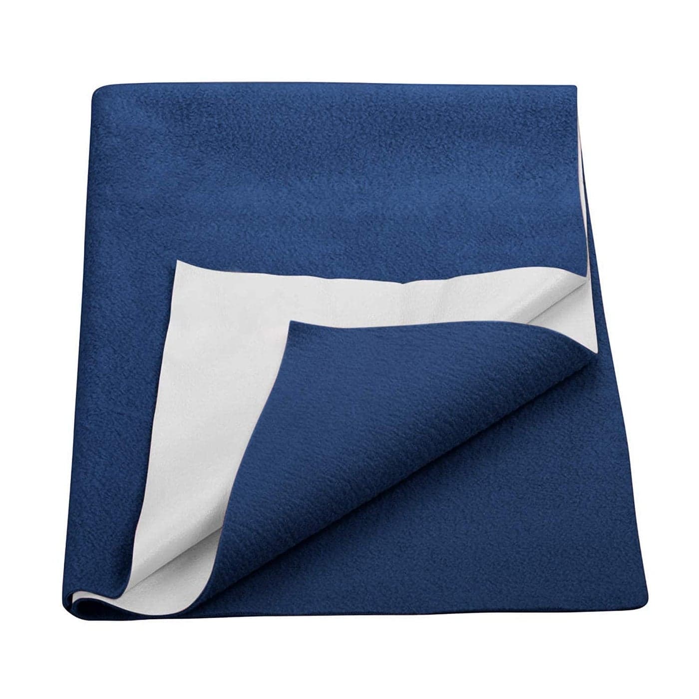 Trance Quick Dry Soft Bed Protector Waterproof Baby Cot Sheet Large140x100 cmNavy Blue