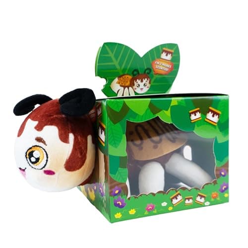 Snuggle Bugs Firefly SMores Scented Plush Toy Cute Firefly Stuffed Animal for Kids Aromatherapy Gift Soft Collectible Plush Bug Cozy Stress Relief Toy