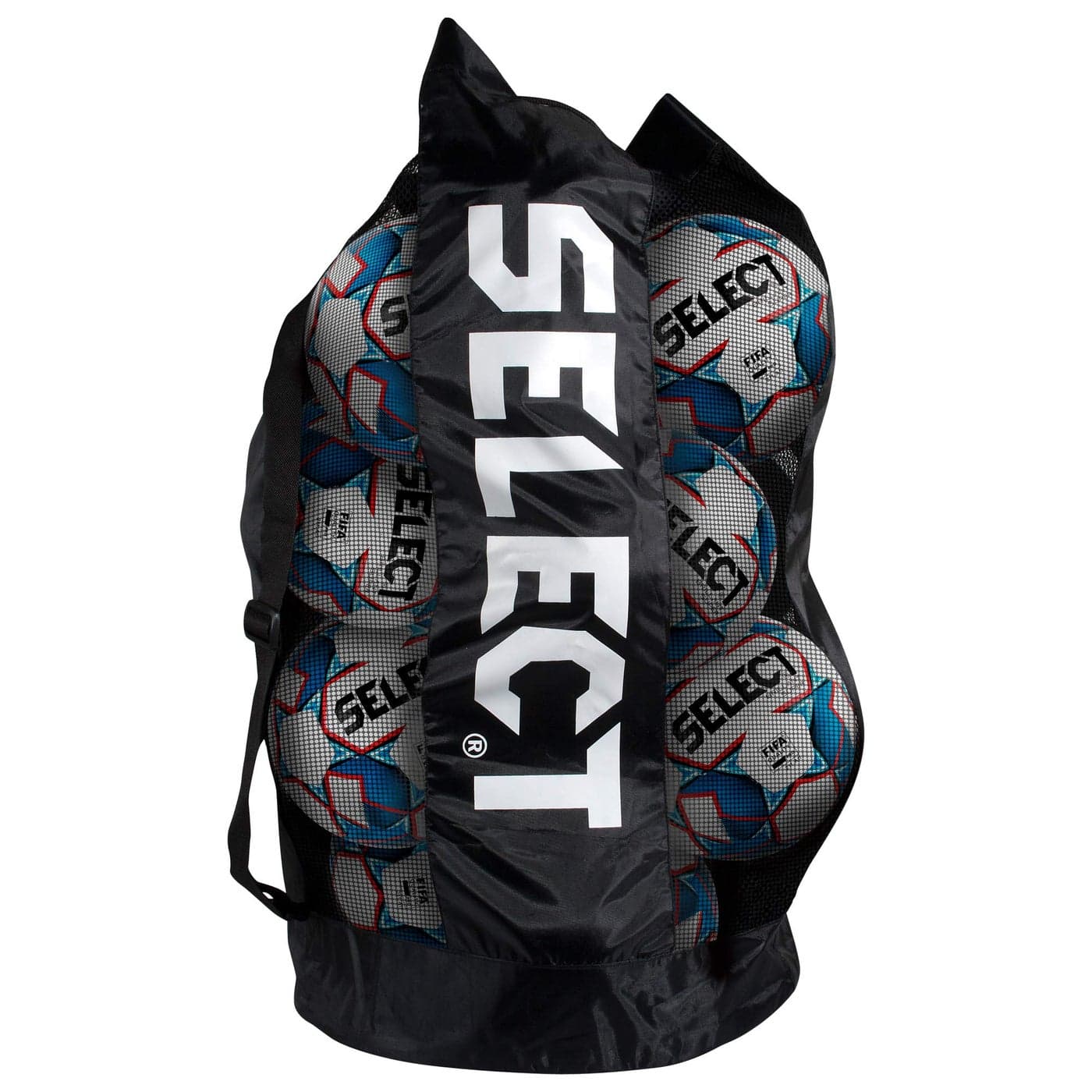 SELECT Duffle Ball BagHolds 12 size 5 soccer balls Black