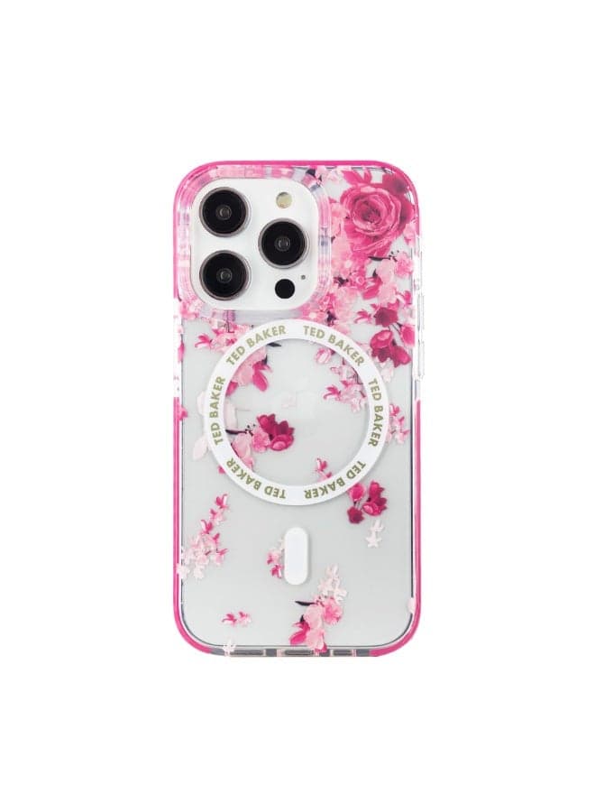 iPhone 15 Pro Antishock & Magsafe Case - Scattered Flowers