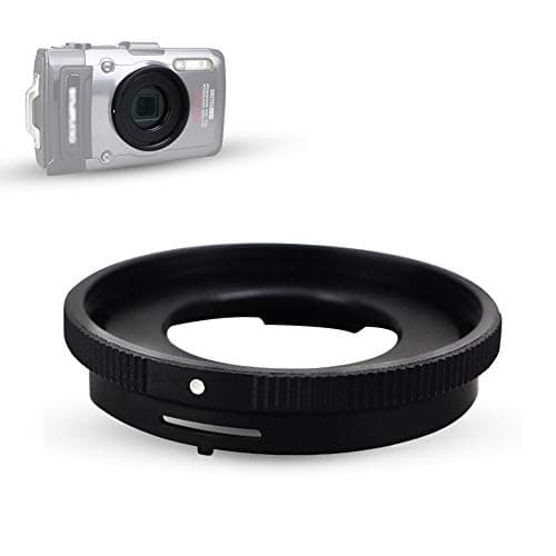 JJC Conversion Lens Adapter Ring Replaces Olympus CLAT01 Filter Adapter for Olympus Tough TG7 TG6 TG5 TG4 TG3 TG2 TG1 Compatible with 405mm Filter and Lens Cap