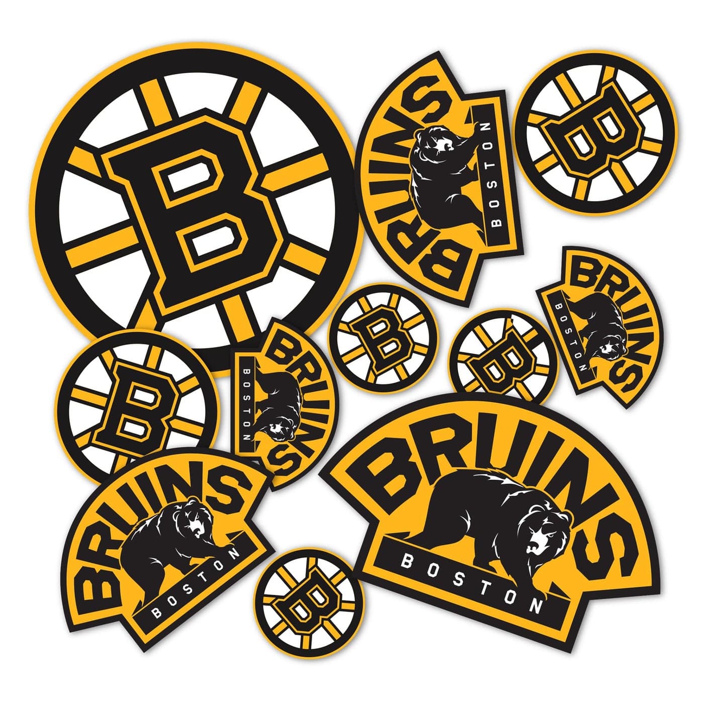 Desert Cactus Boston Bruins Sticker NHL Team National Hockey League Vinyl Decal Laptop Water Bottle Car Scrapbook Sheet Type 11