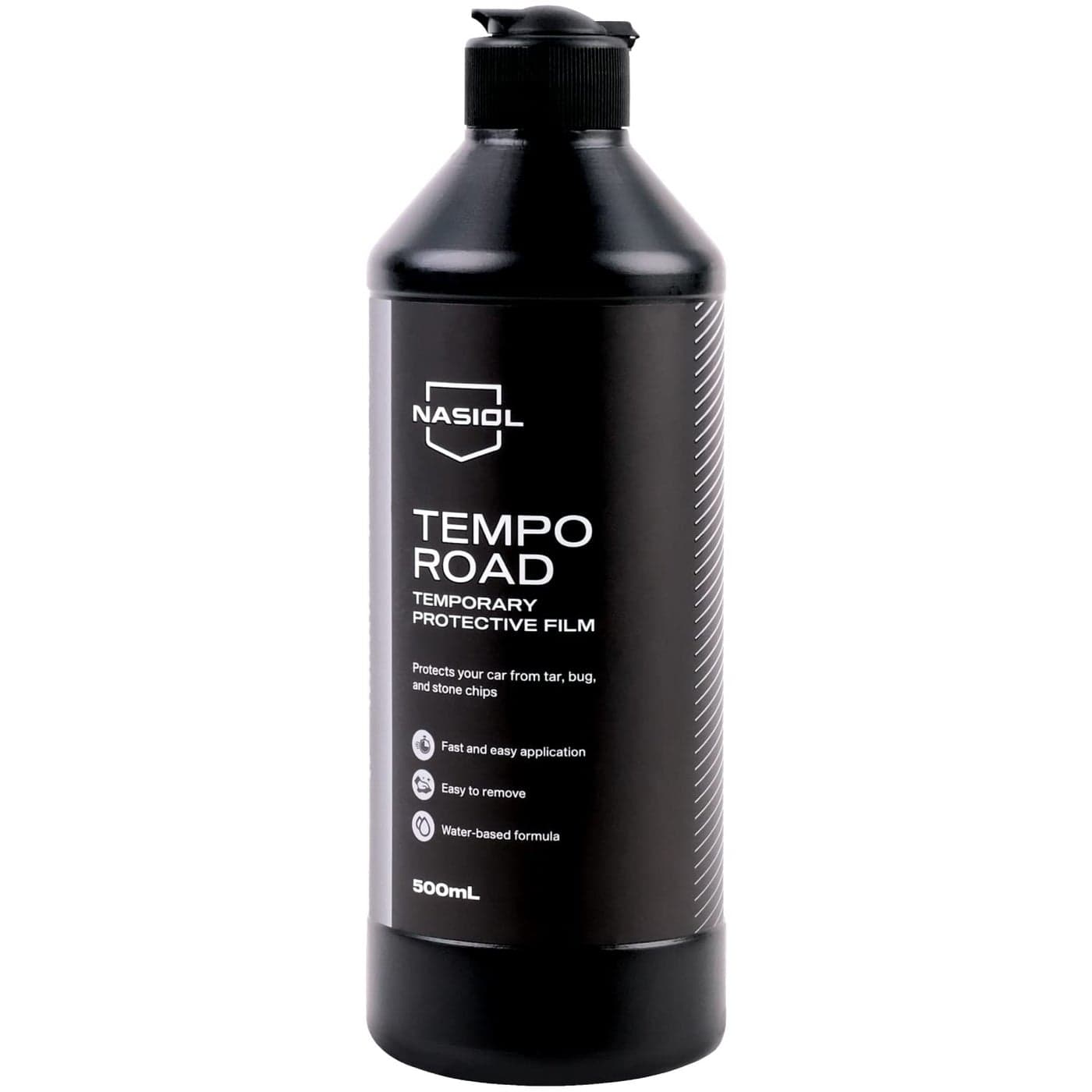 Nasiol TempoRoad Temporary Vehicle and Paint Protective Film500 mLPaint Protection Film Stain Protection Detailing OffRoad Vehicle Surface Protector Water Based Stain Resistant Film