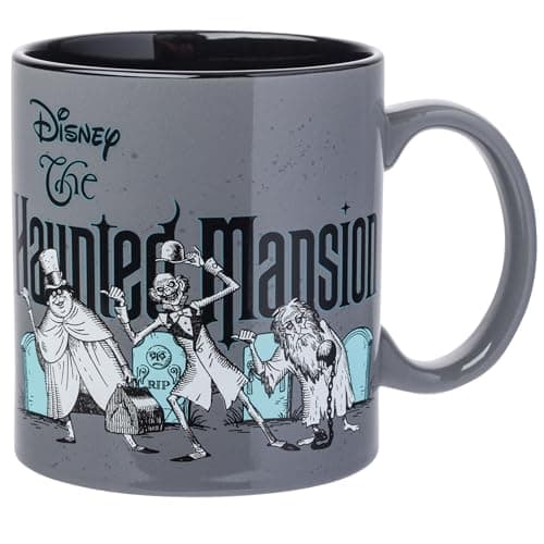 Silver Buffalo Haunted Mansion Beware Ceramic Mug 20 Ounces