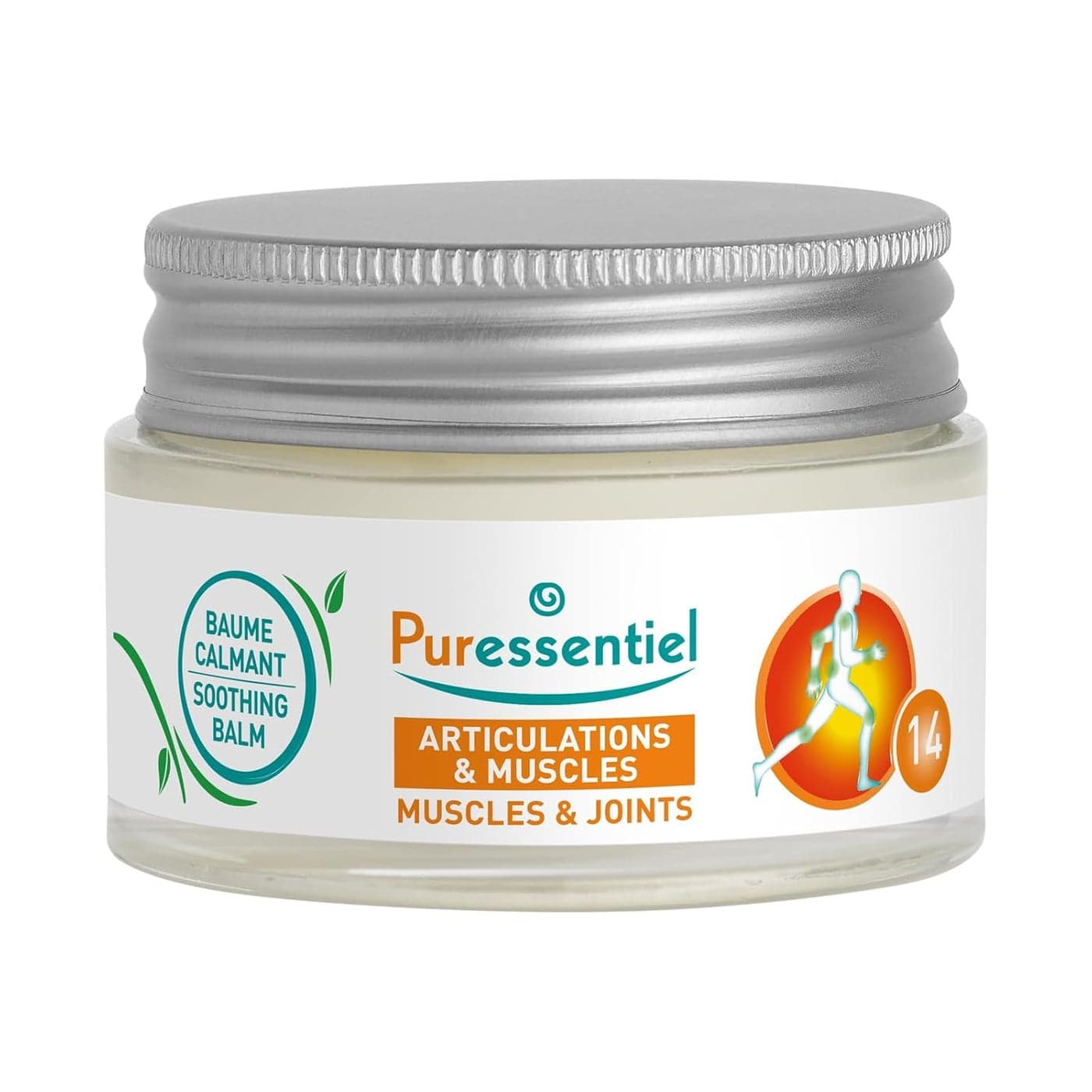 Puressentiel Muscle and Joints Balm Essential Oil and Shea Butter Balm for Back and Neck Massage DyeFree No Preservatives 101 oz