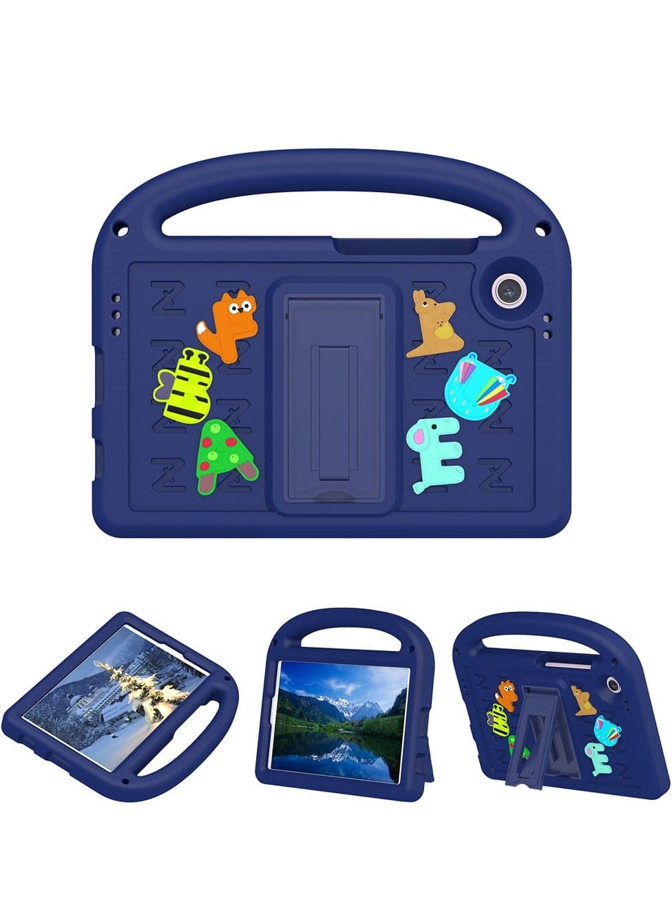 Samsung Galaxy Tab A9 8.7(SM-X115N)(2023) Case for Kids Shockproof Protective Cover with Shoulder Strap Kickstand