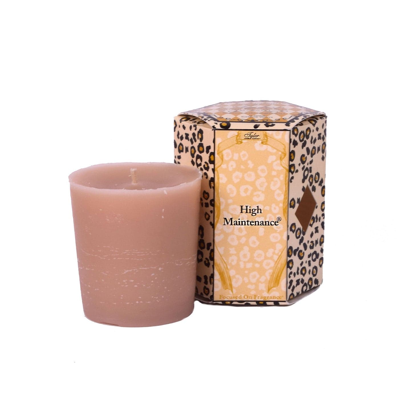 High Maintenance 15hr Boxed Votive Tyler Candle