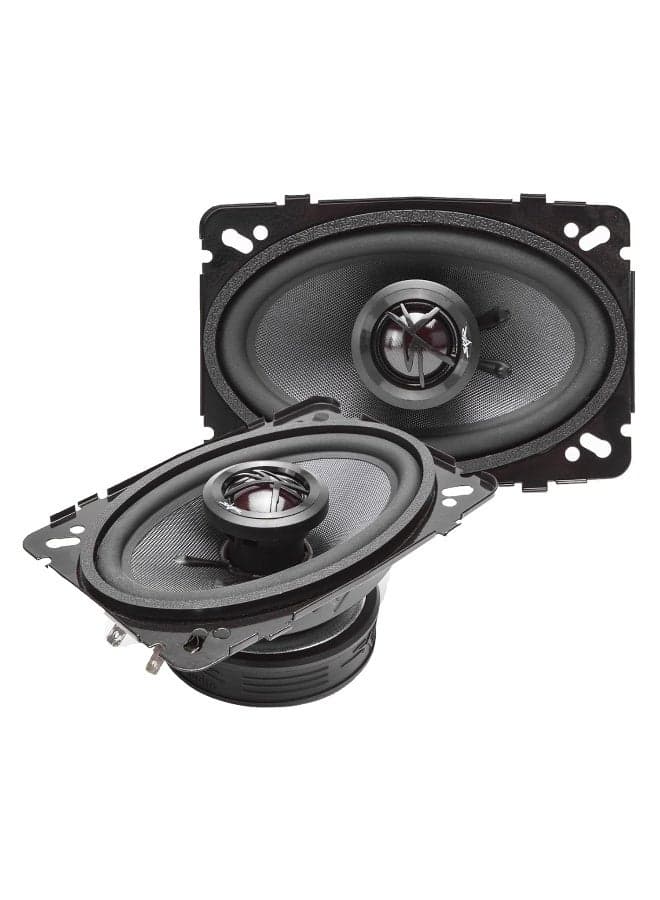 Skar Audio TX46 4" x 6" 140W 2-Way Elite Coaxial Car Speakers Pair